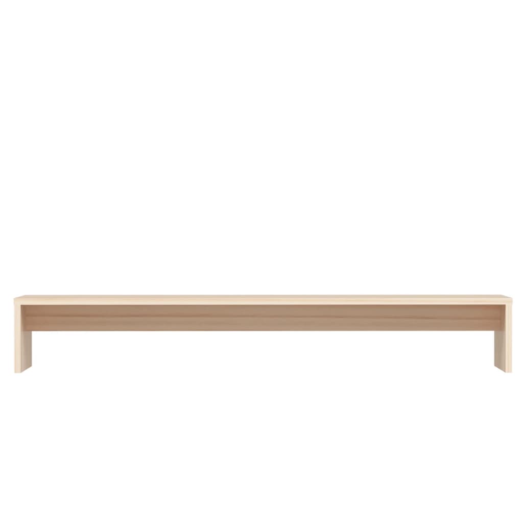Support d'écran 100x27x15 cm bois de pin massif