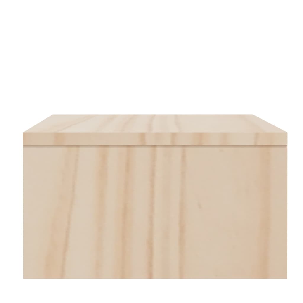 Support d'écran 100x27x15 cm bois de pin massif