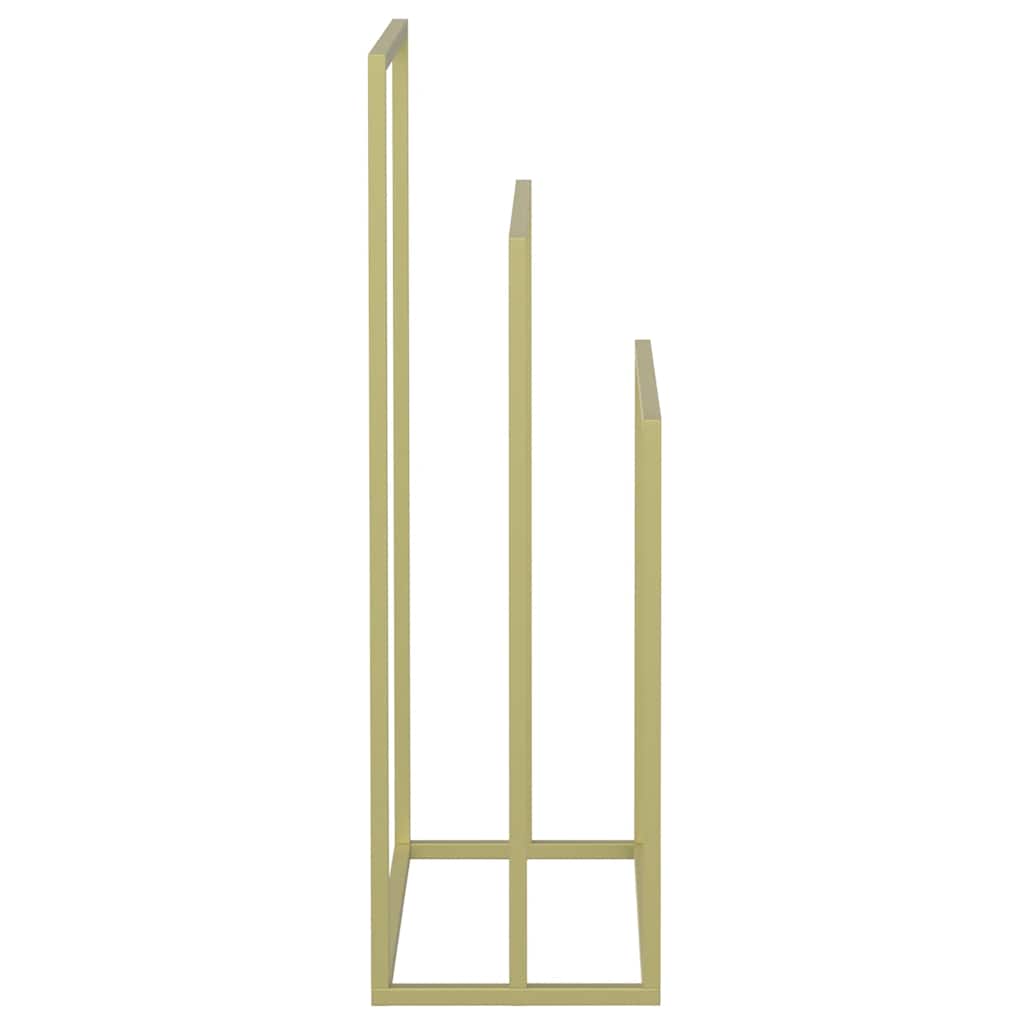 Towel Rack Golden 48x24x79 cm Iron