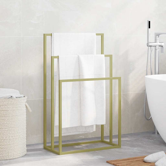 Handtuchständer Golden 48x24x79 cm Eisen