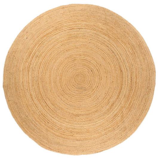 Jute Braided Rug 180 cm Round