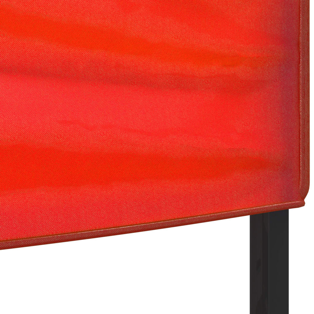 Partyzelt Faltbar Rot 3x3 m