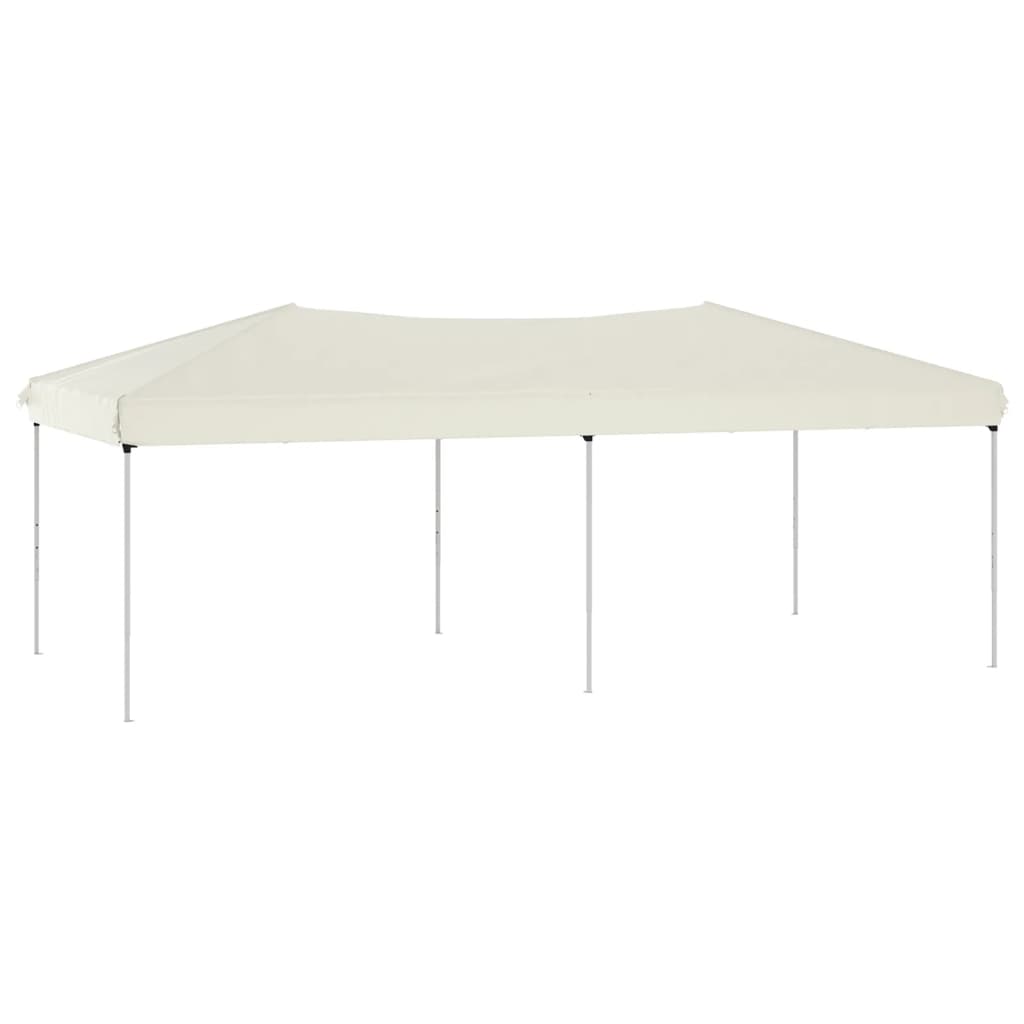 Partyzelt Faltbar Creme 3x6 m