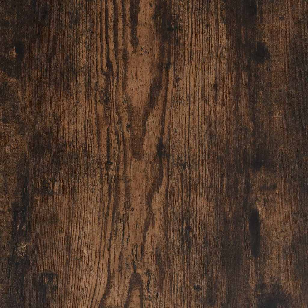Bureau en chêne fumé 100x50x76 cm Matériau à base de bois