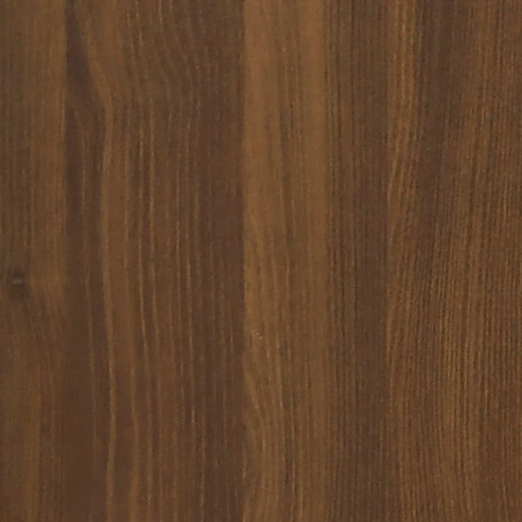 Desk Brown Oak Effect 100x50x76 cm Engineered Wood