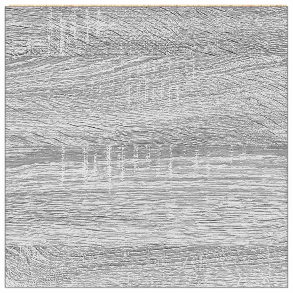 Badezimmerschrank Grau Sonoma 30x30x183,5 cm Holzwerkstoff