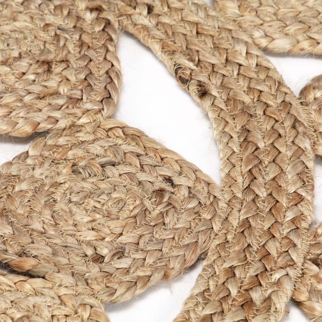 Handmade Braided Jute Rug 180 cm