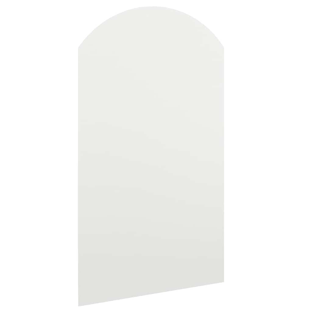 Miroir avec lumières LED 70x40 cm Verre en forme d'arc