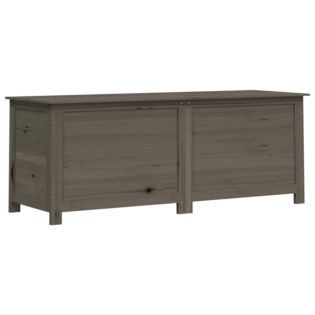 Outdoor-Kissenbox Anthrazit 150x50x56 cm Massivholz Tanne