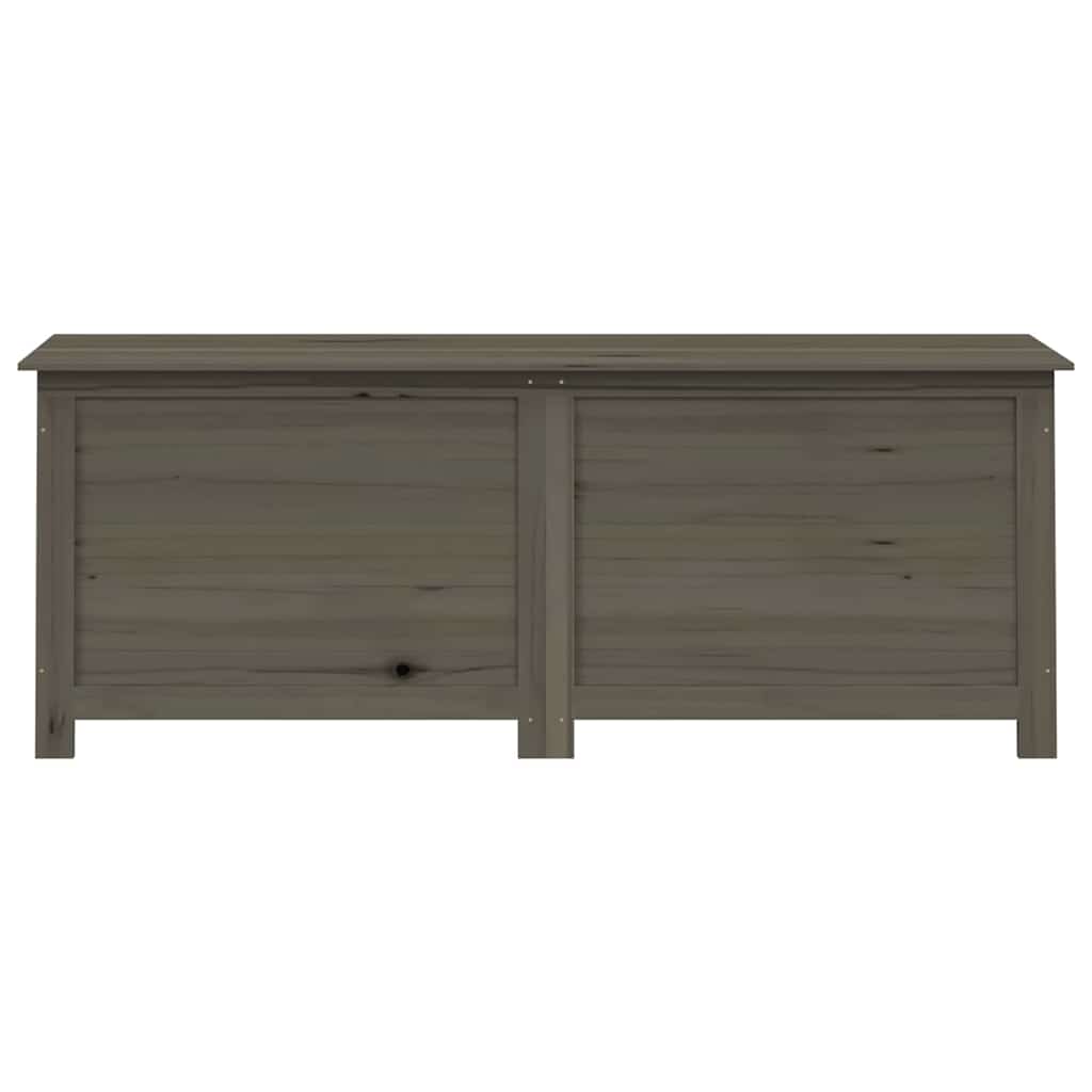 Outdoor-Kissenbox Anthrazit 150x50x56 cm Massivholz Tanne
