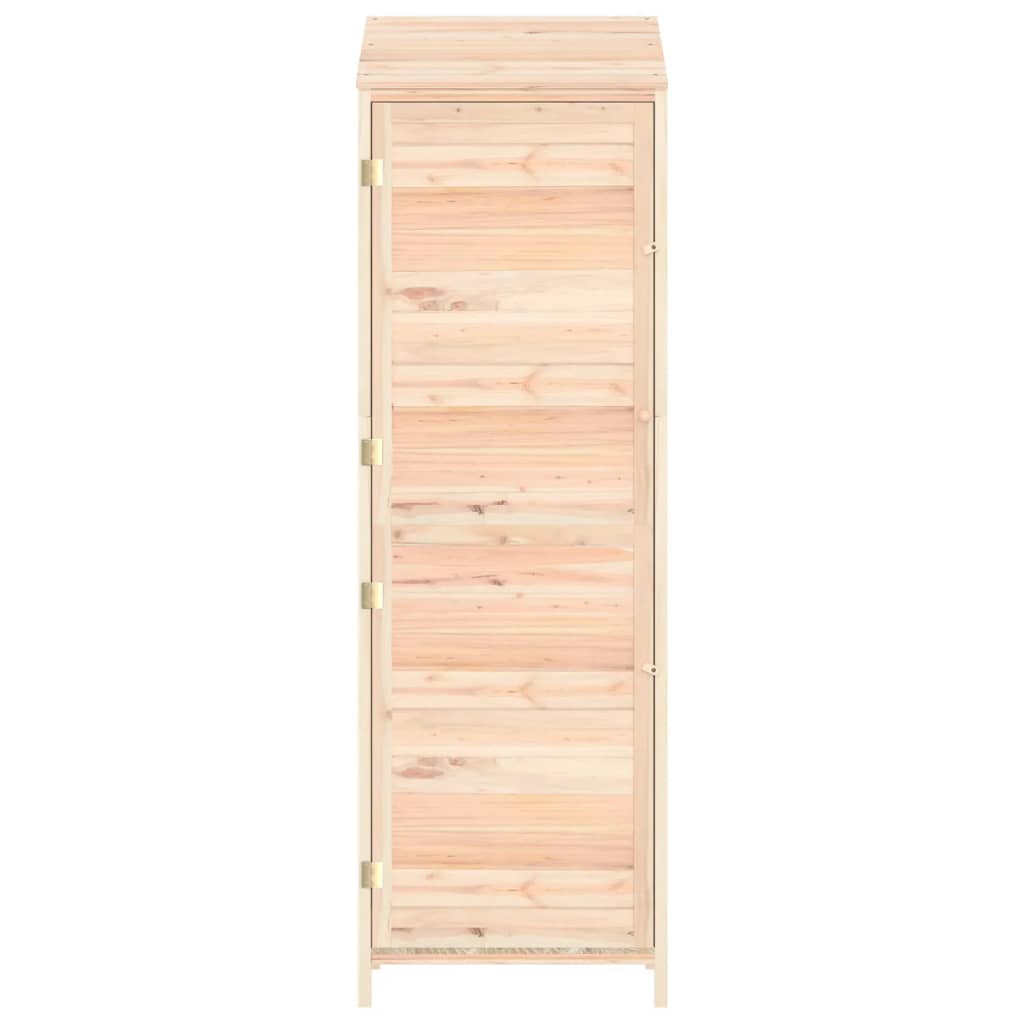 Geräteschuppen 55x52x174,5 cm Massivholz Tanne