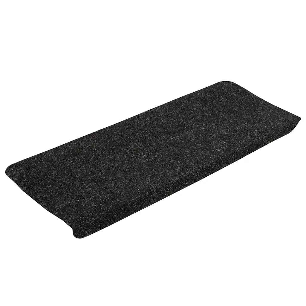 Marches d'escalier auto-adhésives 15 pcs. 65x24,5x3,5 cm Anthracite