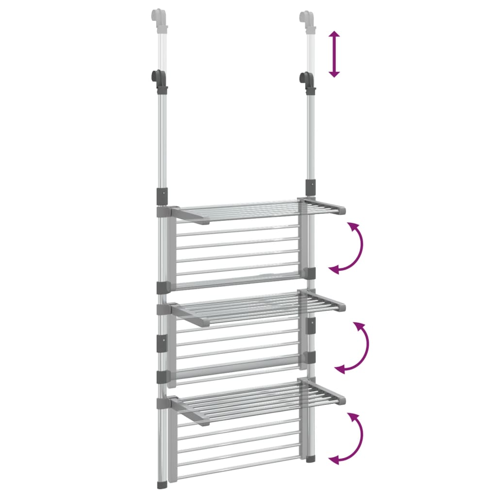 3-Tier Aluminum Hanging Laundry Dryer