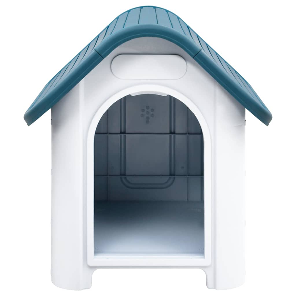 Hundehütte Blau 59x75x66 cm Polypropylen