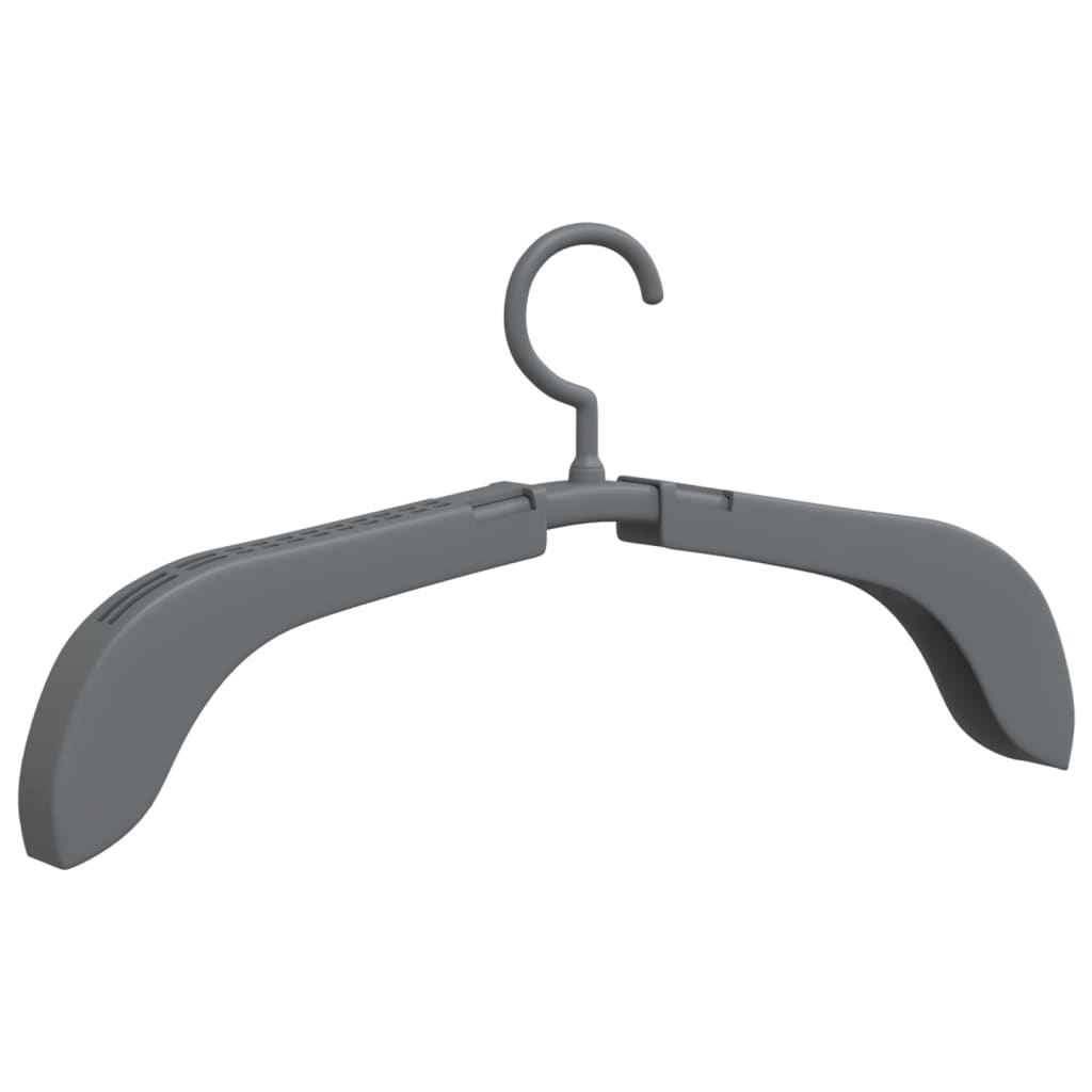 Cintres extensibles 10 pièces Gris
