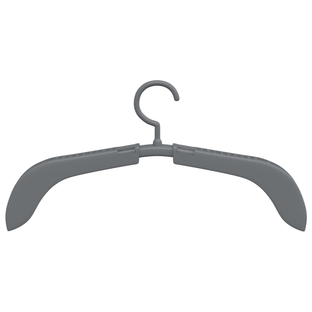 Cintres extensibles 10 pièces Gris