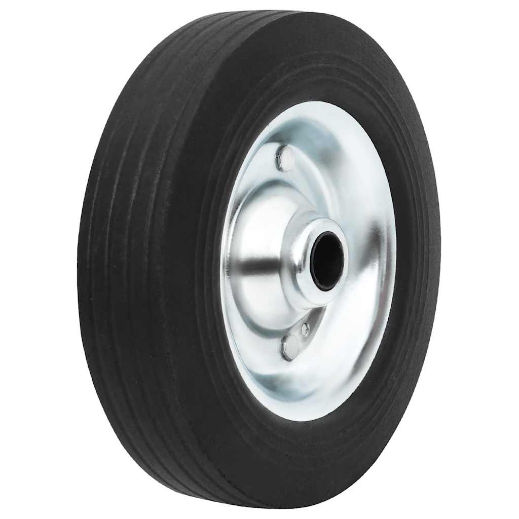 Wheel for trailer jockey wheel Ø20x5 cm solid rubber and steel