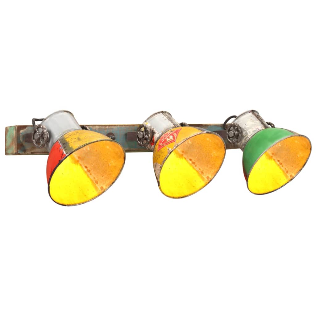 Wall Lamp Industrial Style Multicolored 65x25 cm E27
