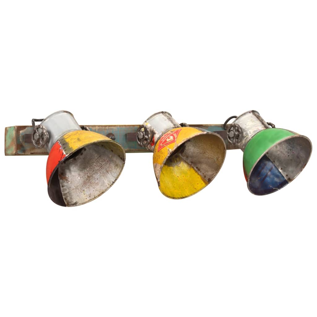 Wall Lamp Industrial Style Multicolored 65x25 cm E27