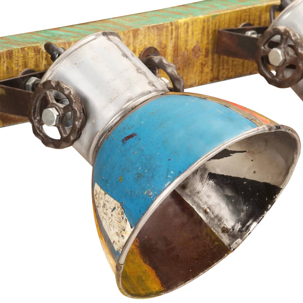Wall Lamp Industrial Style Multicolored 65x25 cm E27