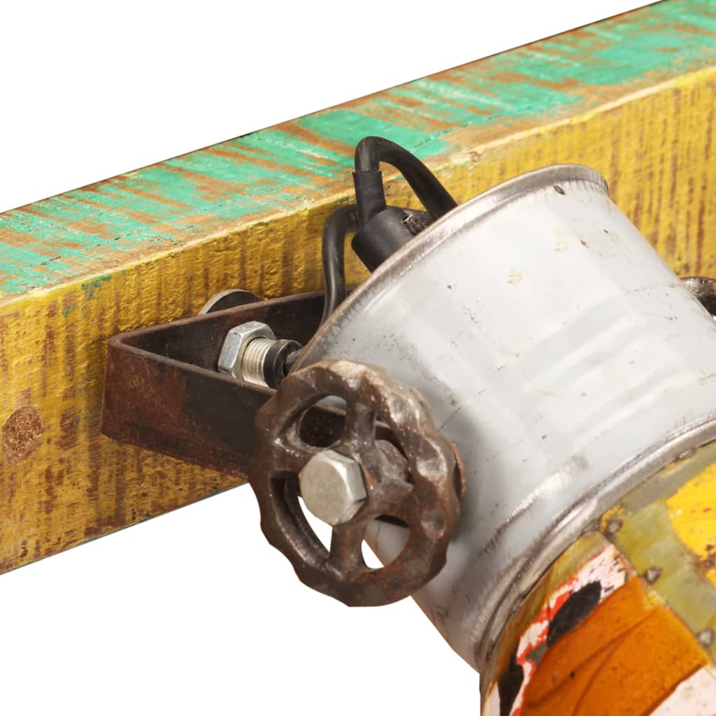 Wall Lamp Industrial Style Multicolored 65x25 cm E27