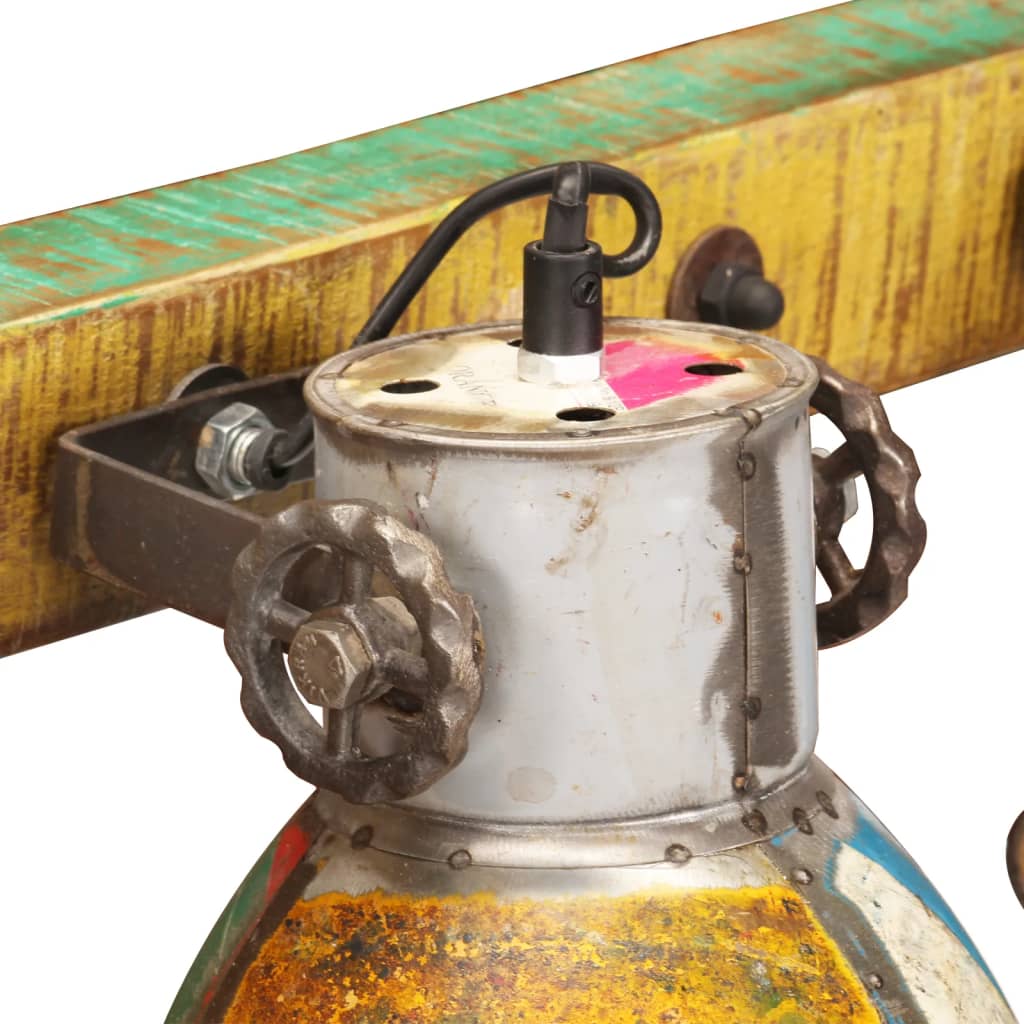 Wall Lamp Industrial Style Multicolored 65x25 cm E27