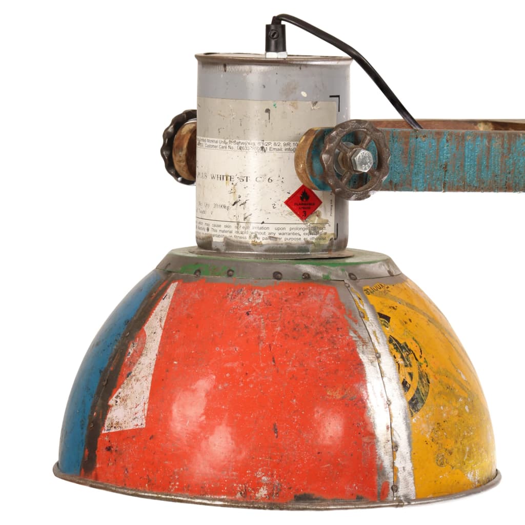 Suspension style industriel 25 W Multicolore 111 cm E27