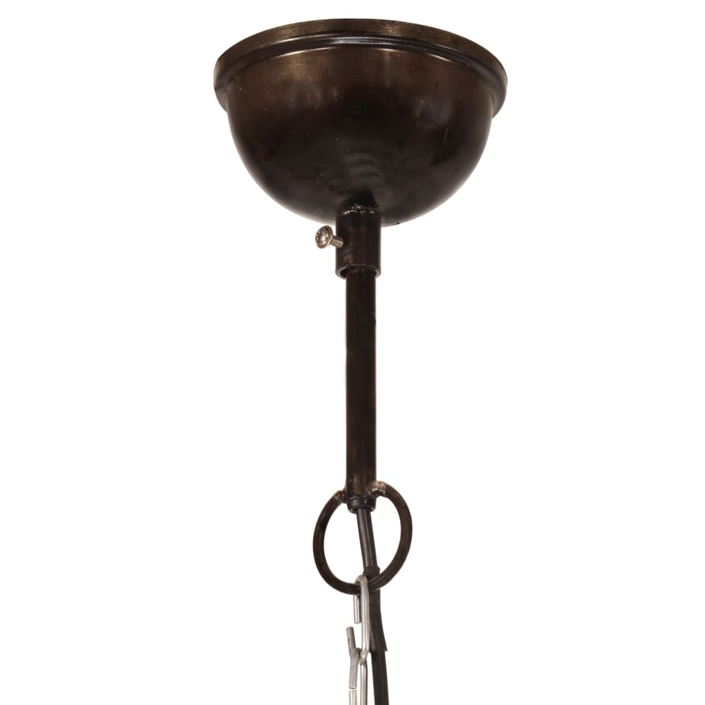 Suspension style industriel 25 W Multicolore Ronde 40 cm E27