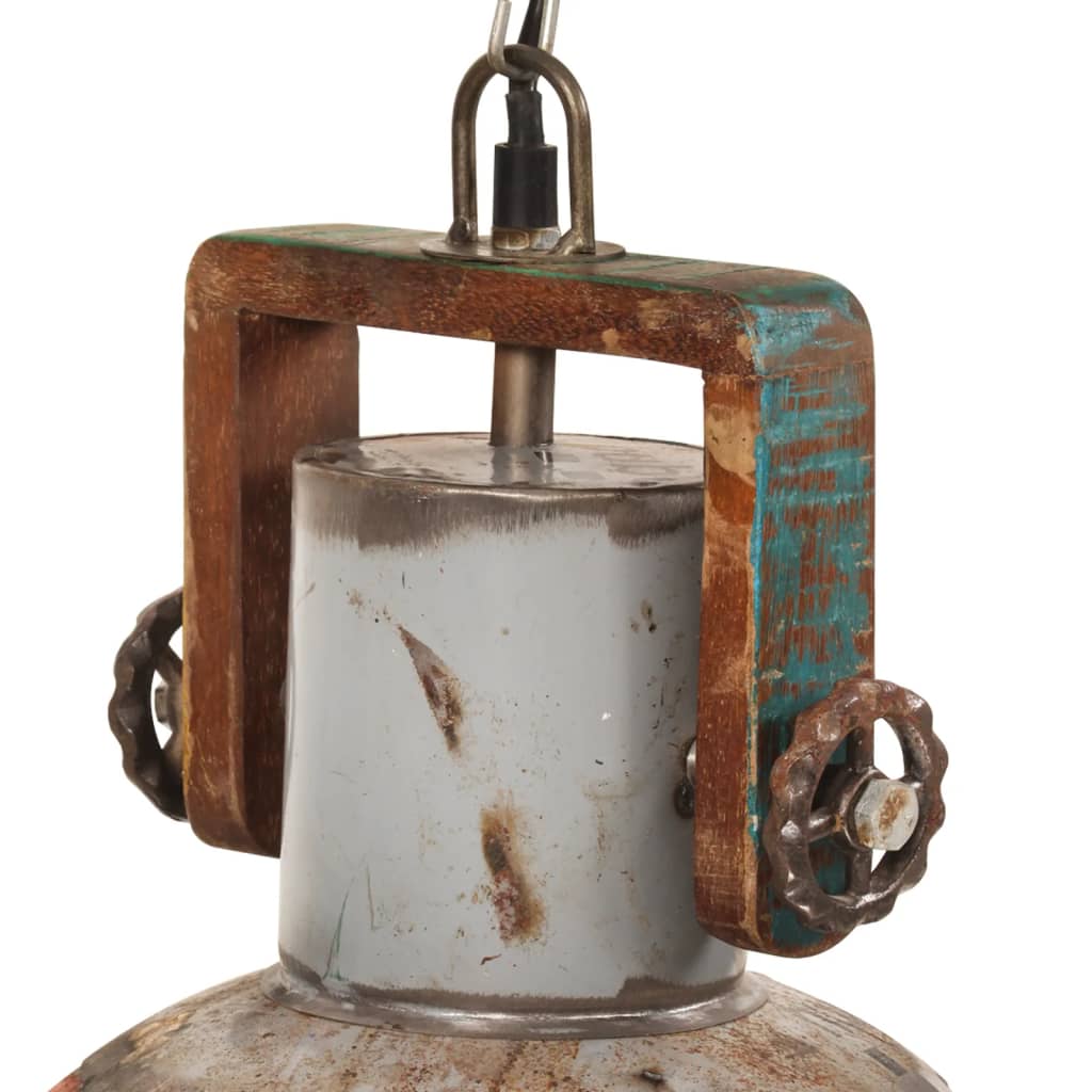 Pendant Lamp Industrial Style 25 W Multicolor Round 30 cm E27