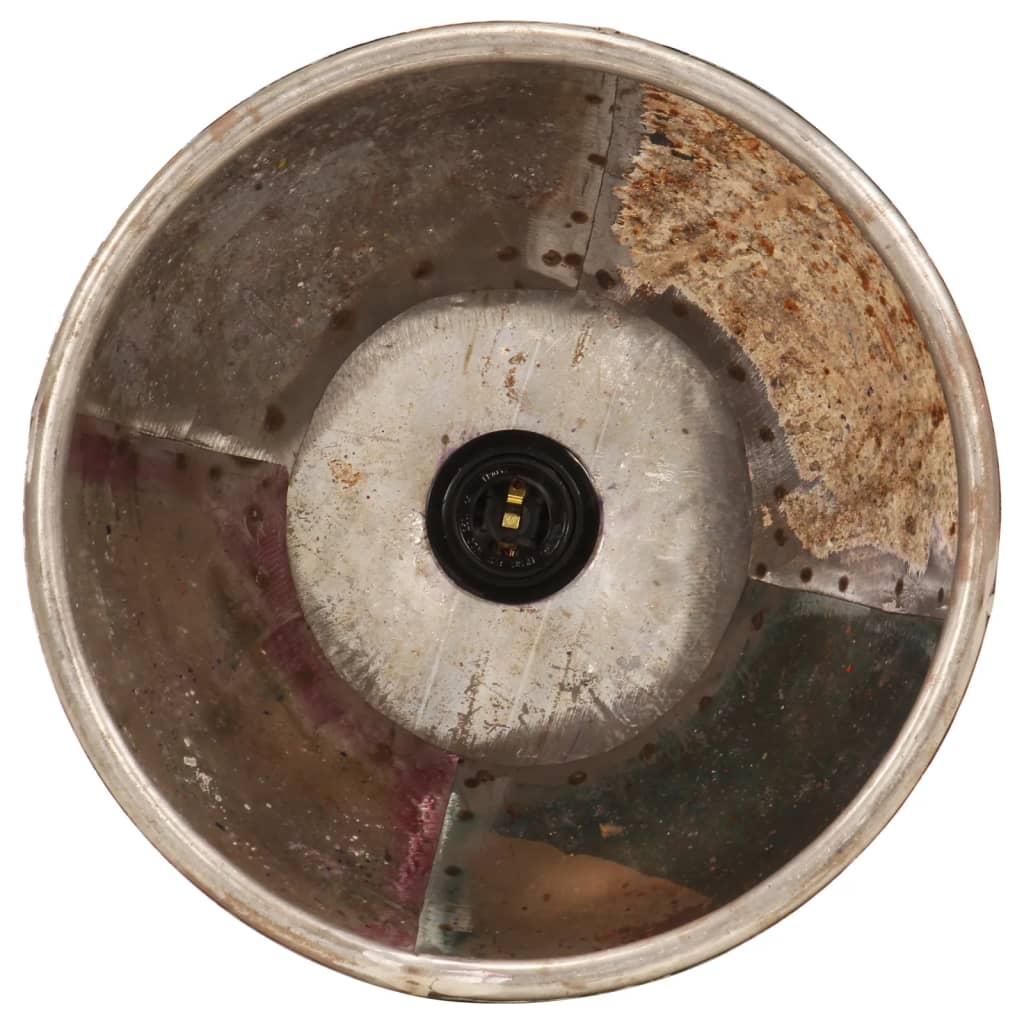 Pendant Lamp Industrial Style 25 W Multicolor Round 30 cm E27
