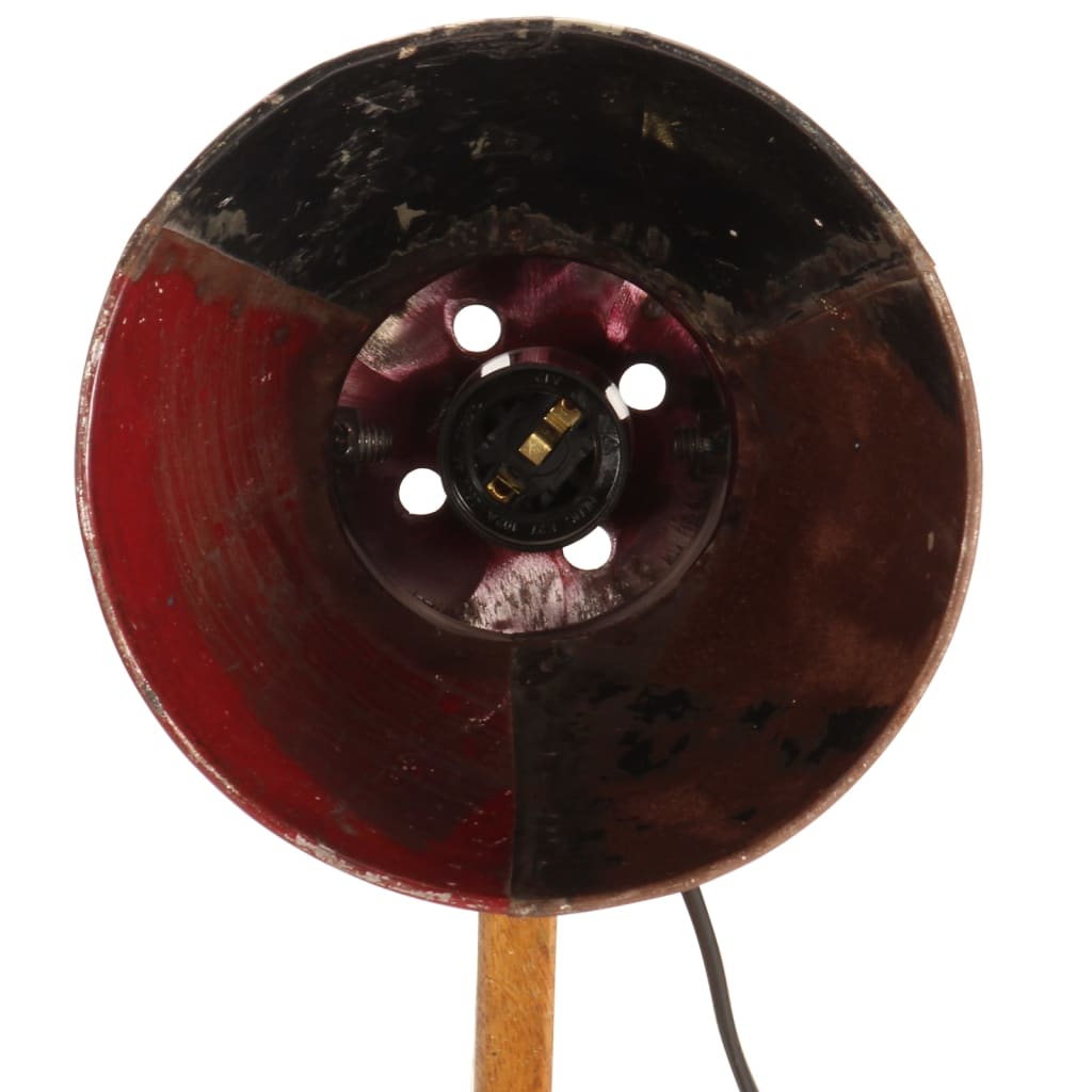 Lampe de bureau style industriel Multicolore Ronde 23x18x95cm E27