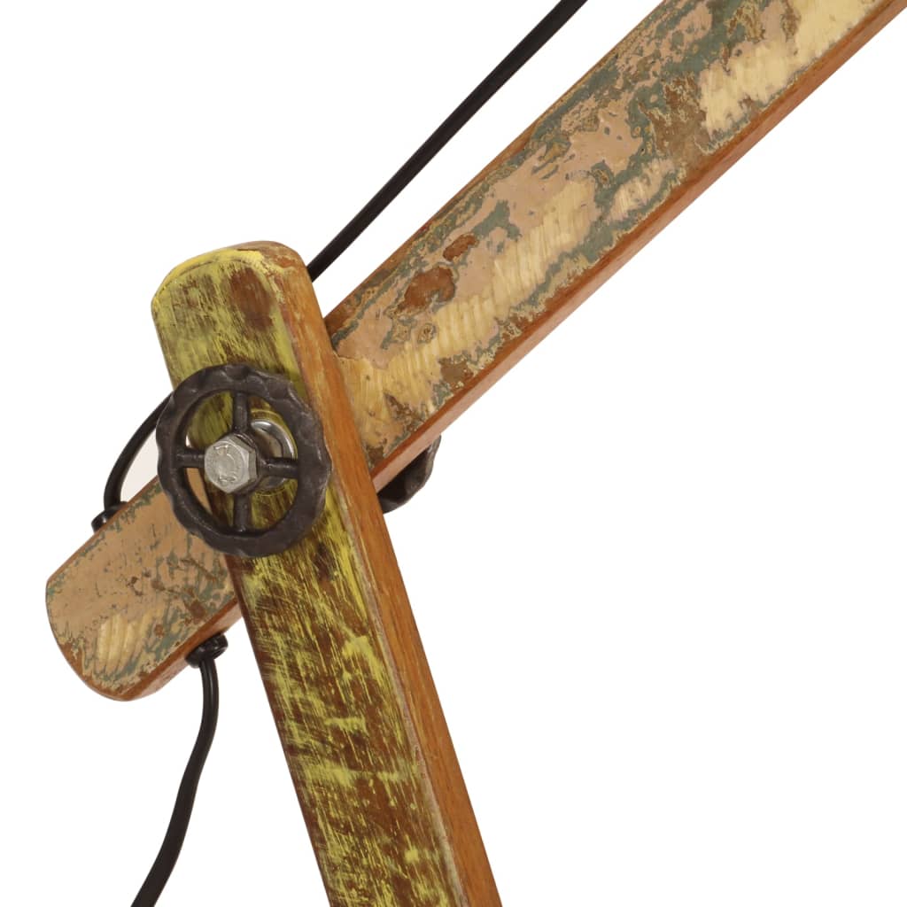Lampe de bureau style industriel Multicolore Ronde 23x18x95cm E27