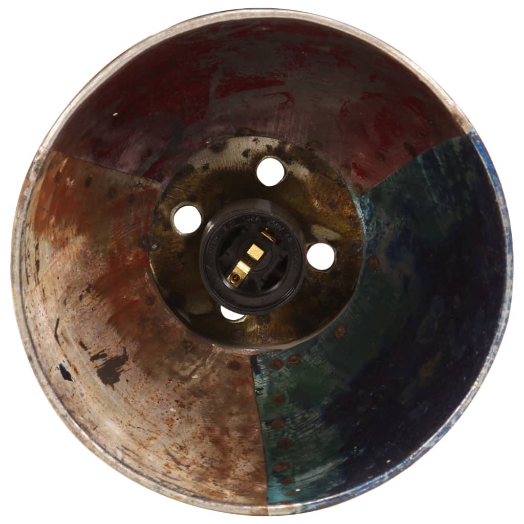 Industrial-style Pendant Lamp 25W Multicolor Round 17cm E27