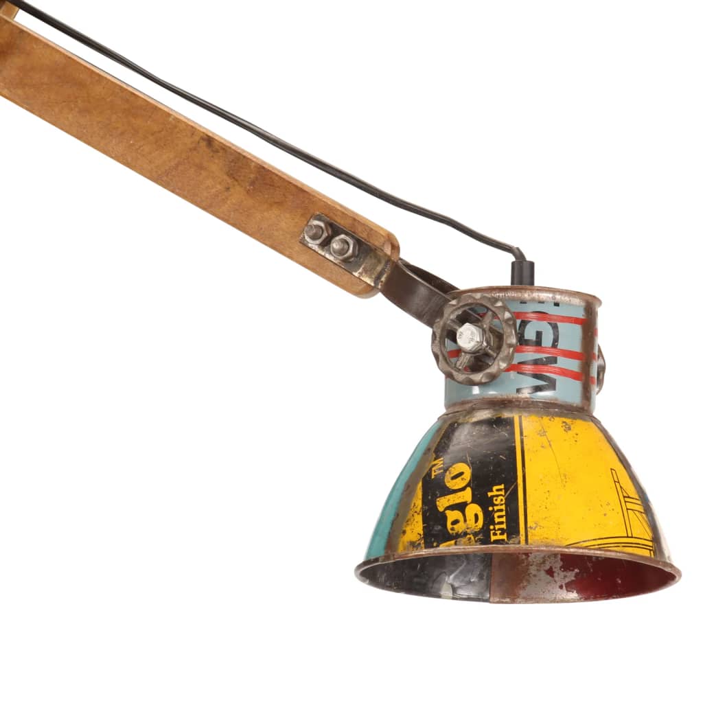 Applique style industriel Multicolore Ronde E27