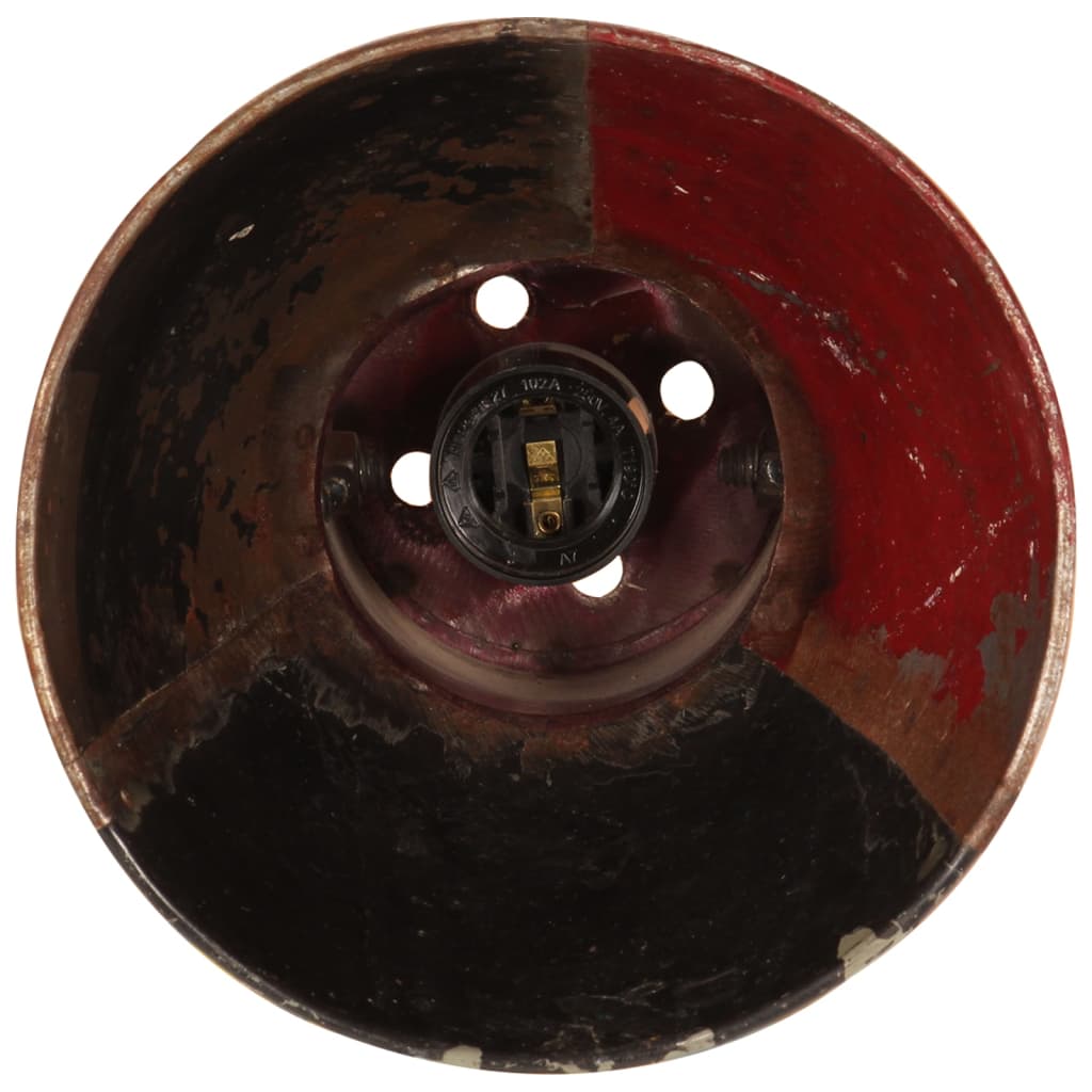 Applique style industriel Multicolore Ronde E27