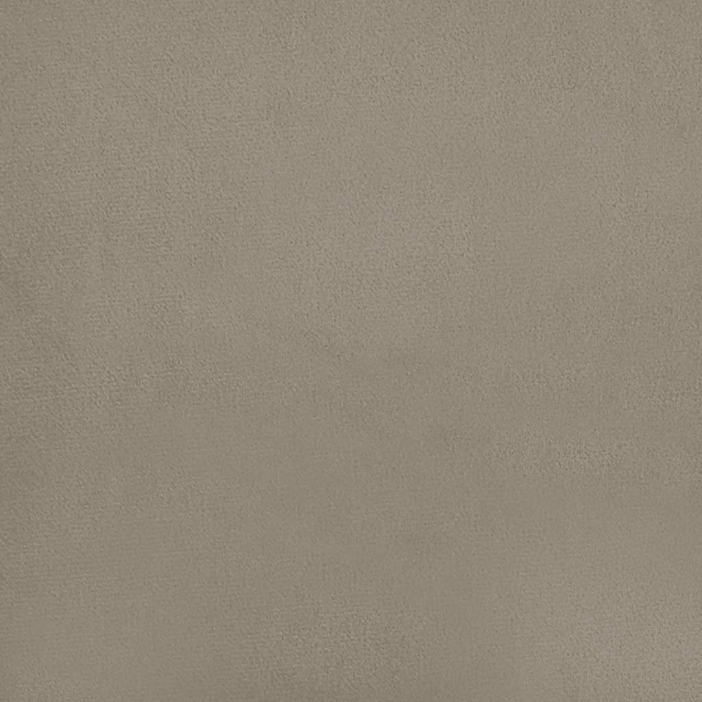 Swivel Office Chair Light Grey Velvet