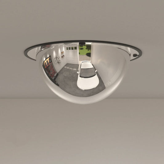 Voll gewölbter Verkehrsspiegel Ø30 cm Acryl