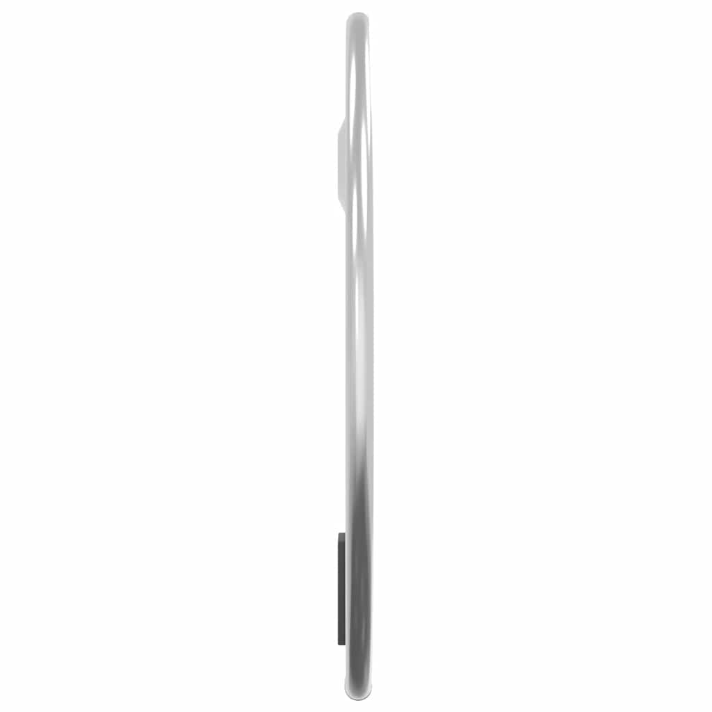 Silver Wall Mirror Ø 20 cm Round