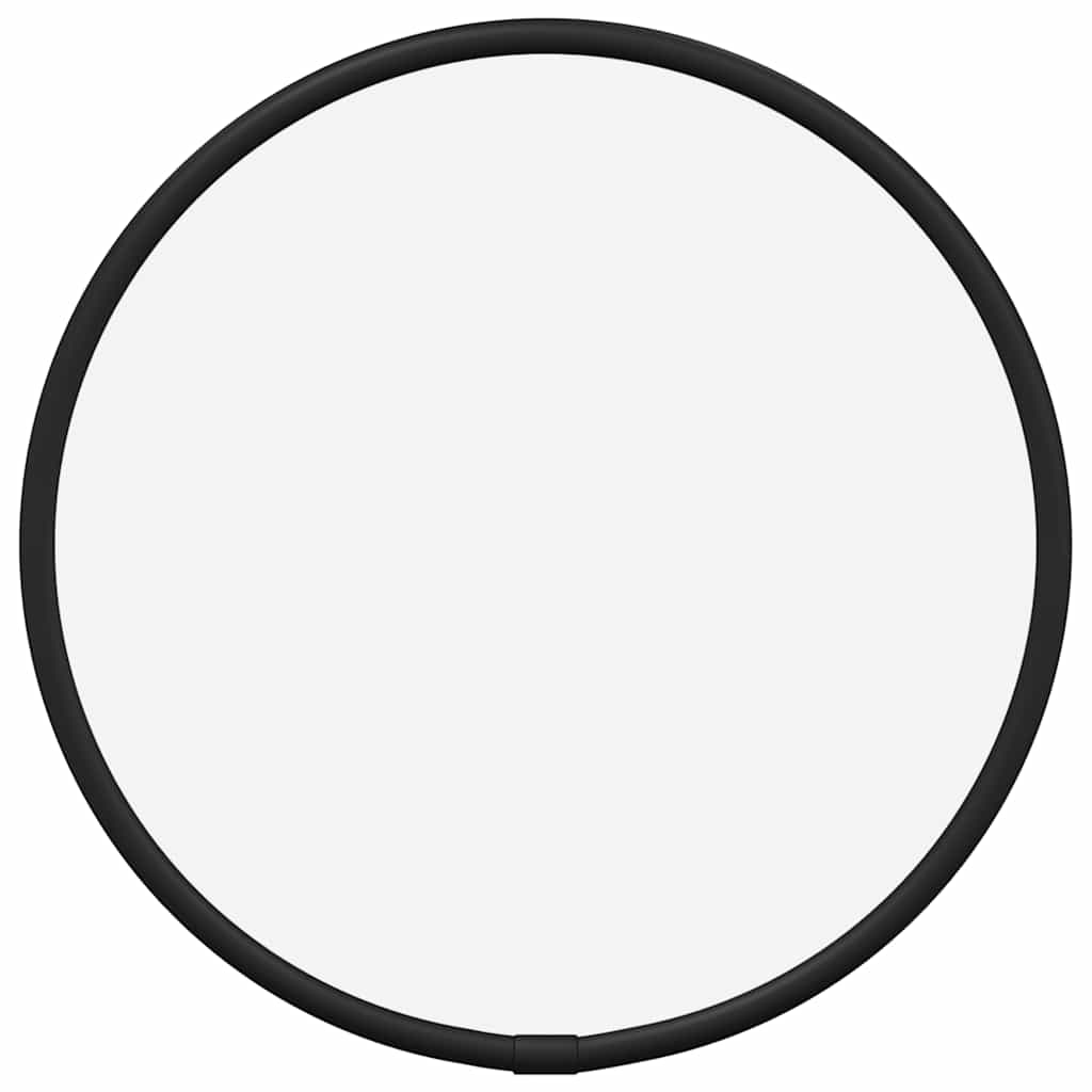 Black Wall Mirror Ø 20 cm Round
