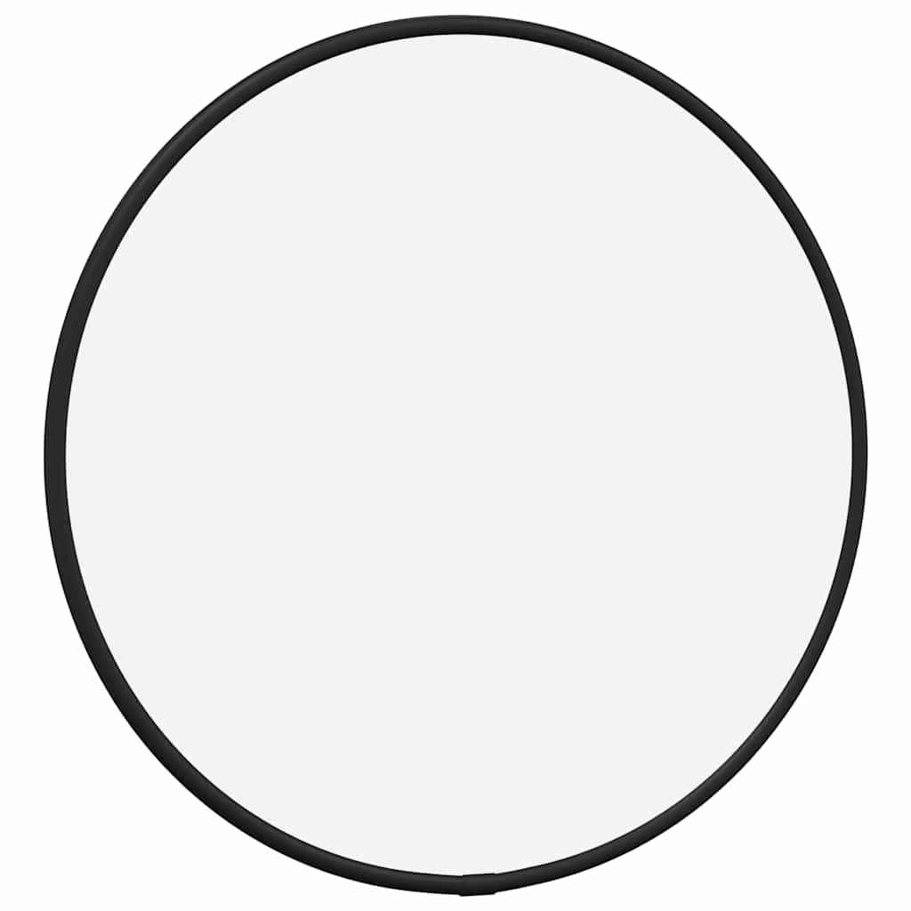 Black Wall Mirror Ø 30 cm Round