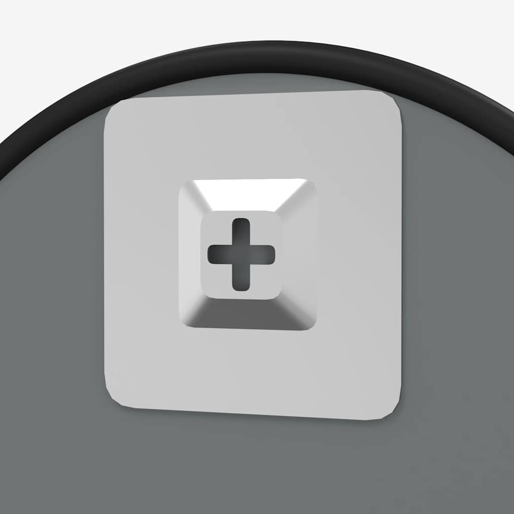 Black Wall Mirror Ø 30 cm Round