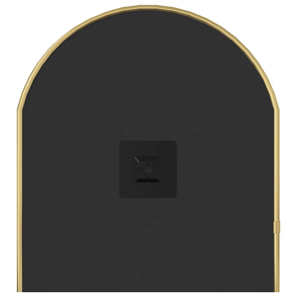 Wall Mirror Golden 70x30 cm Oval
