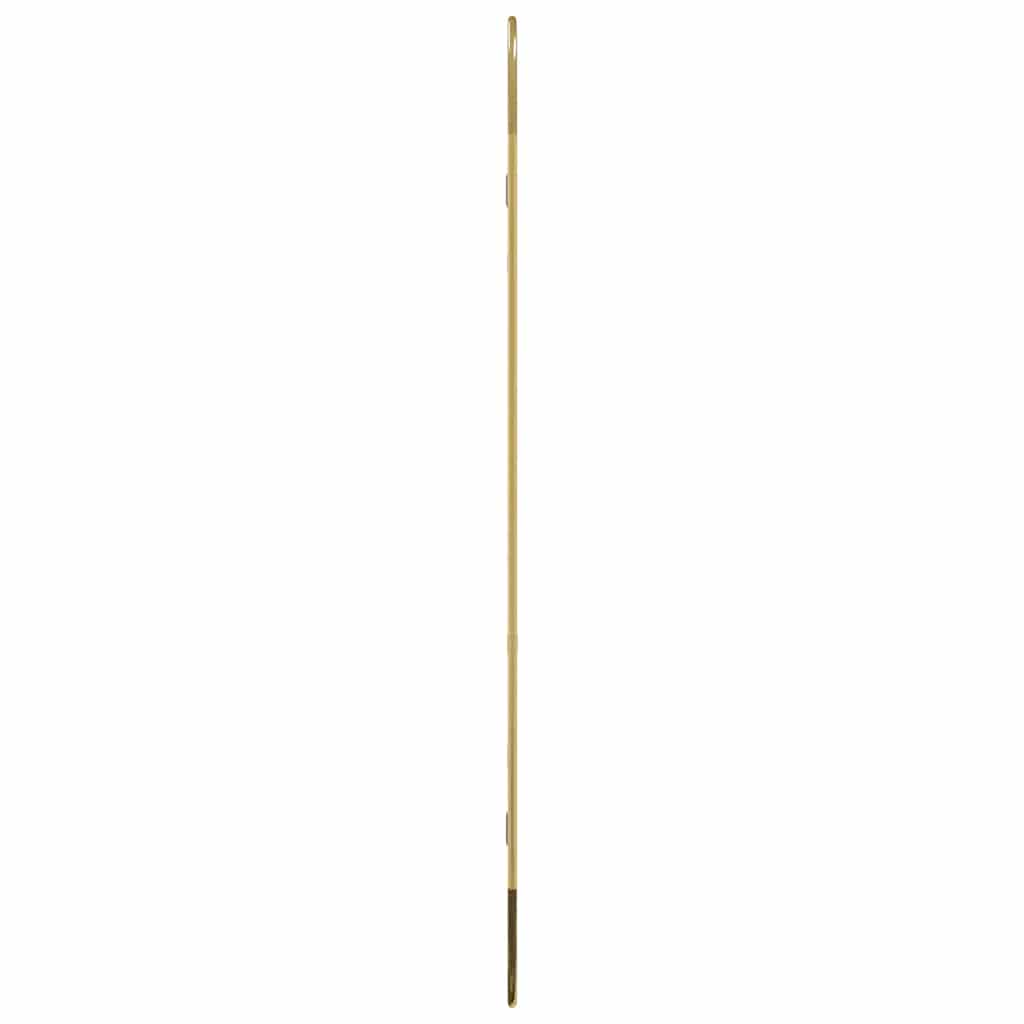Wall Mirror Golden 90x40 cm Oval