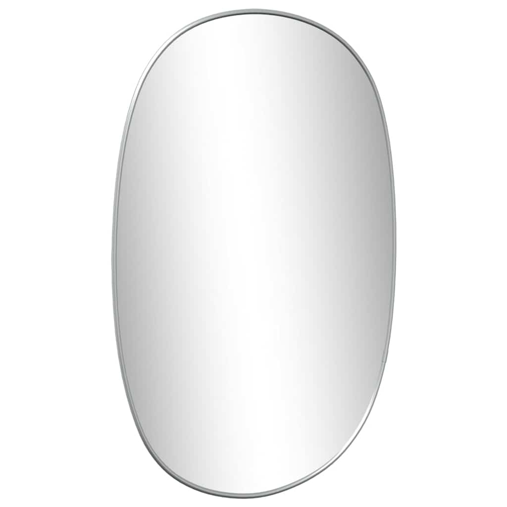 Silver Wall Mirror 50x35 cm