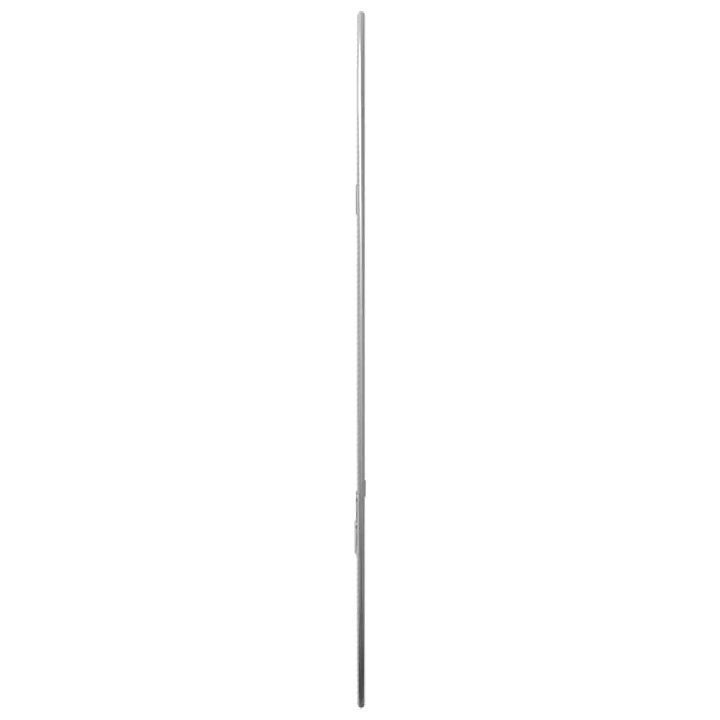 Silver Wall Mirror 50x35 cm