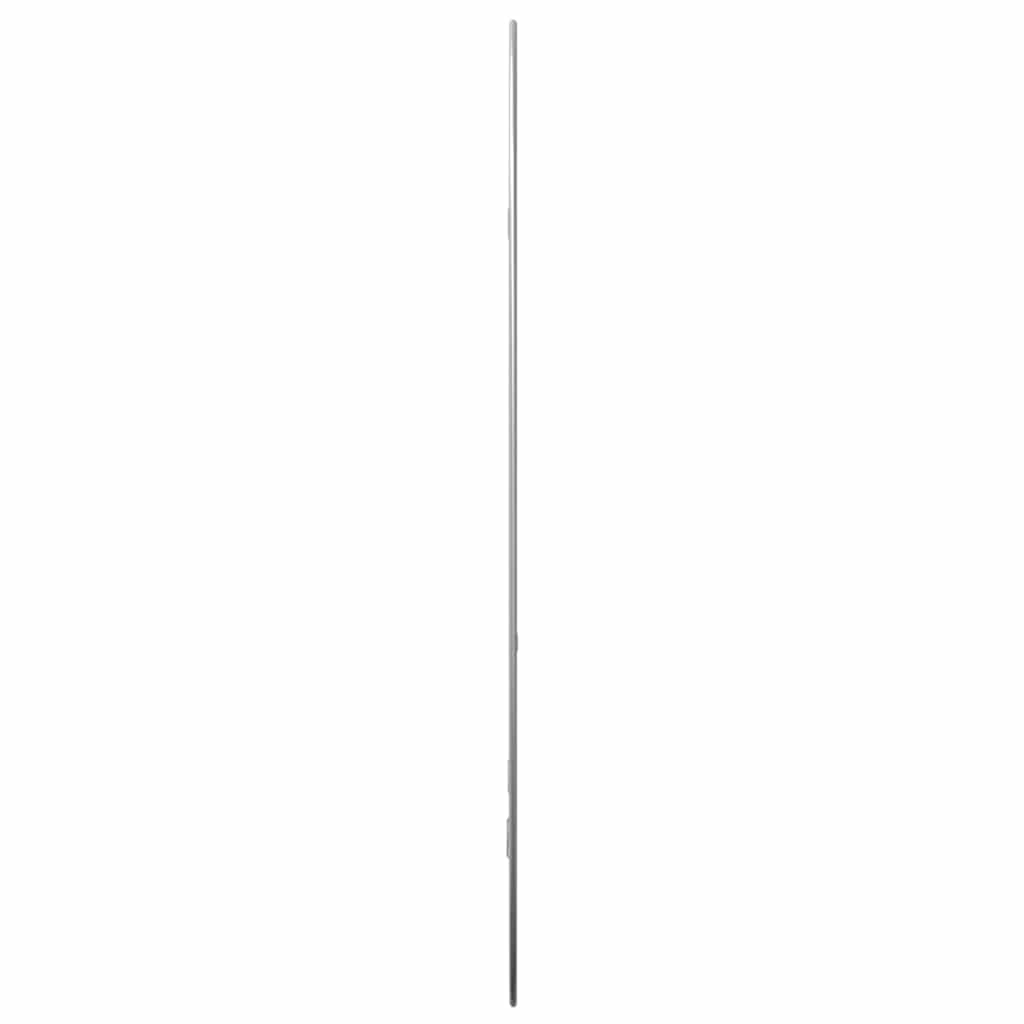 Silver Wall Mirror 70x45 cm
