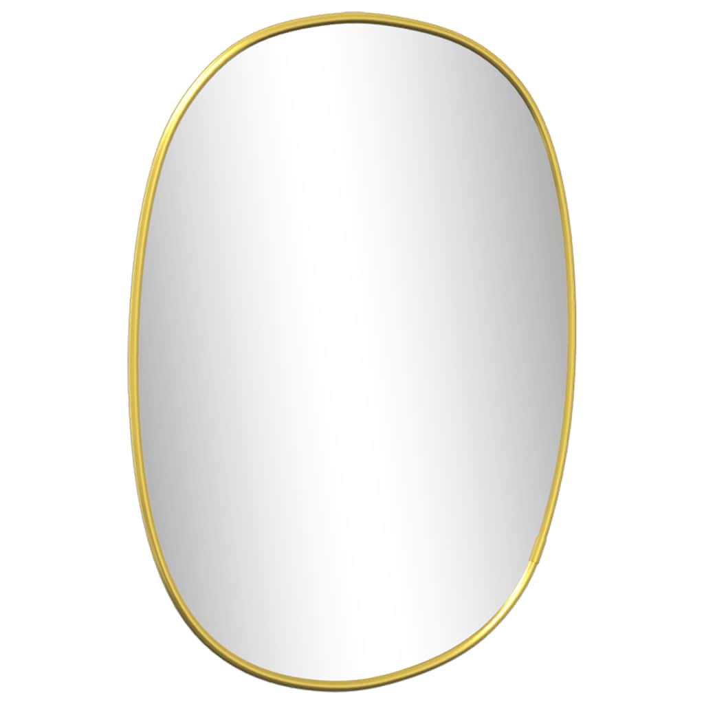 Wall Mirror Golden 40x30 cm