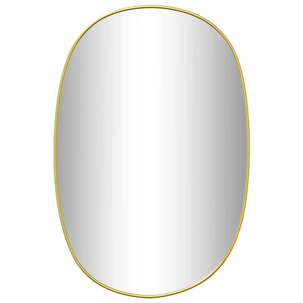 Wall Mirror Golden 50x35 cm