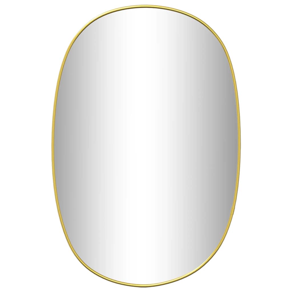 Wall Mirror Golden 60x40 cm
