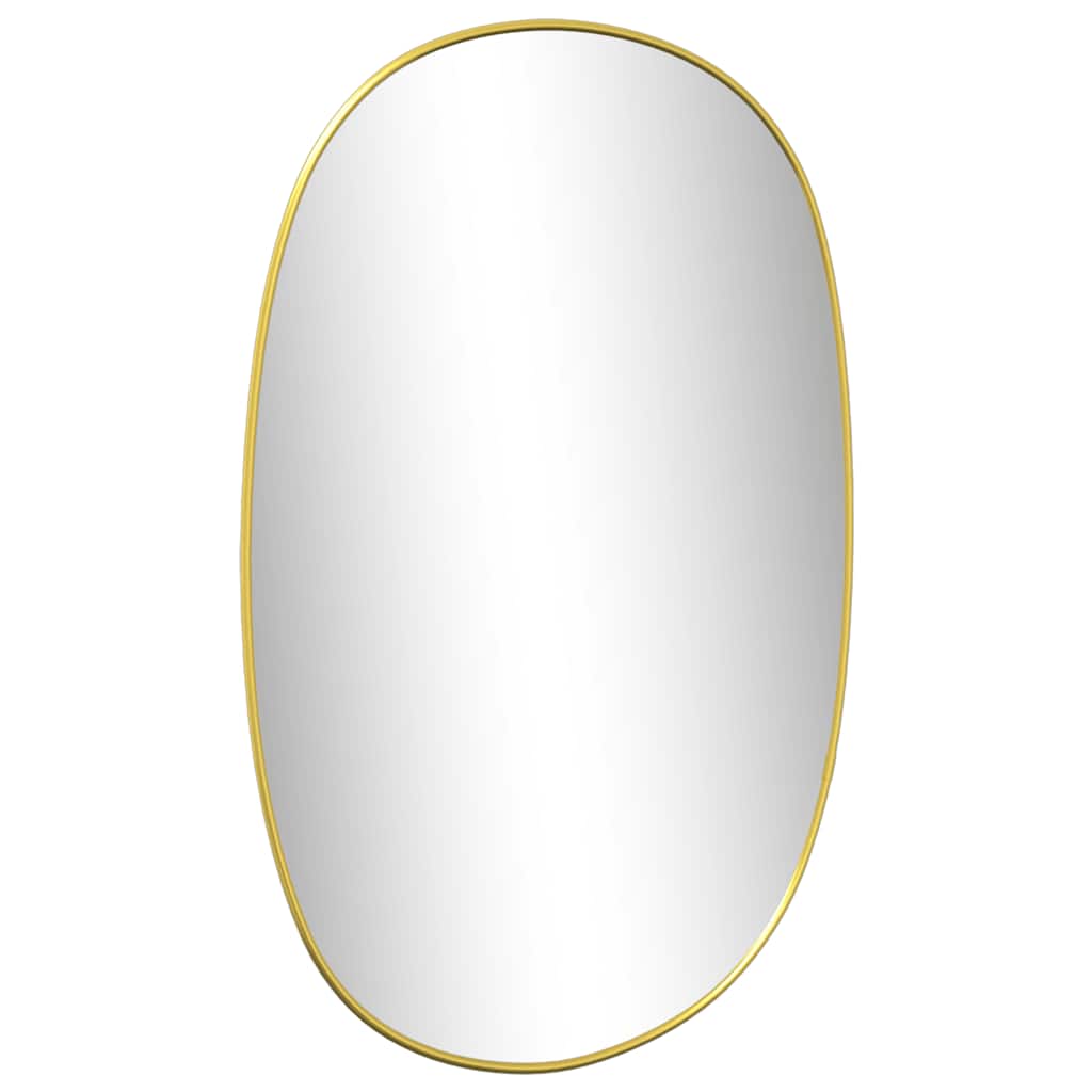 Wall Mirror Golden 60x40 cm